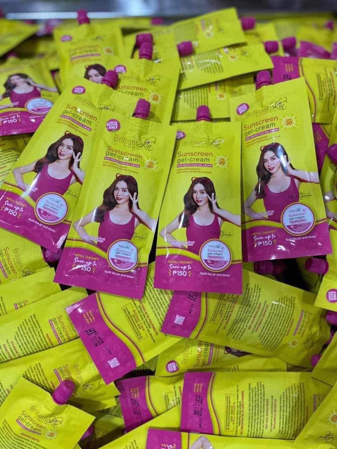 Brilliant Skin Essentials sunscreen gel-cream stays effective during workouts and swimming.