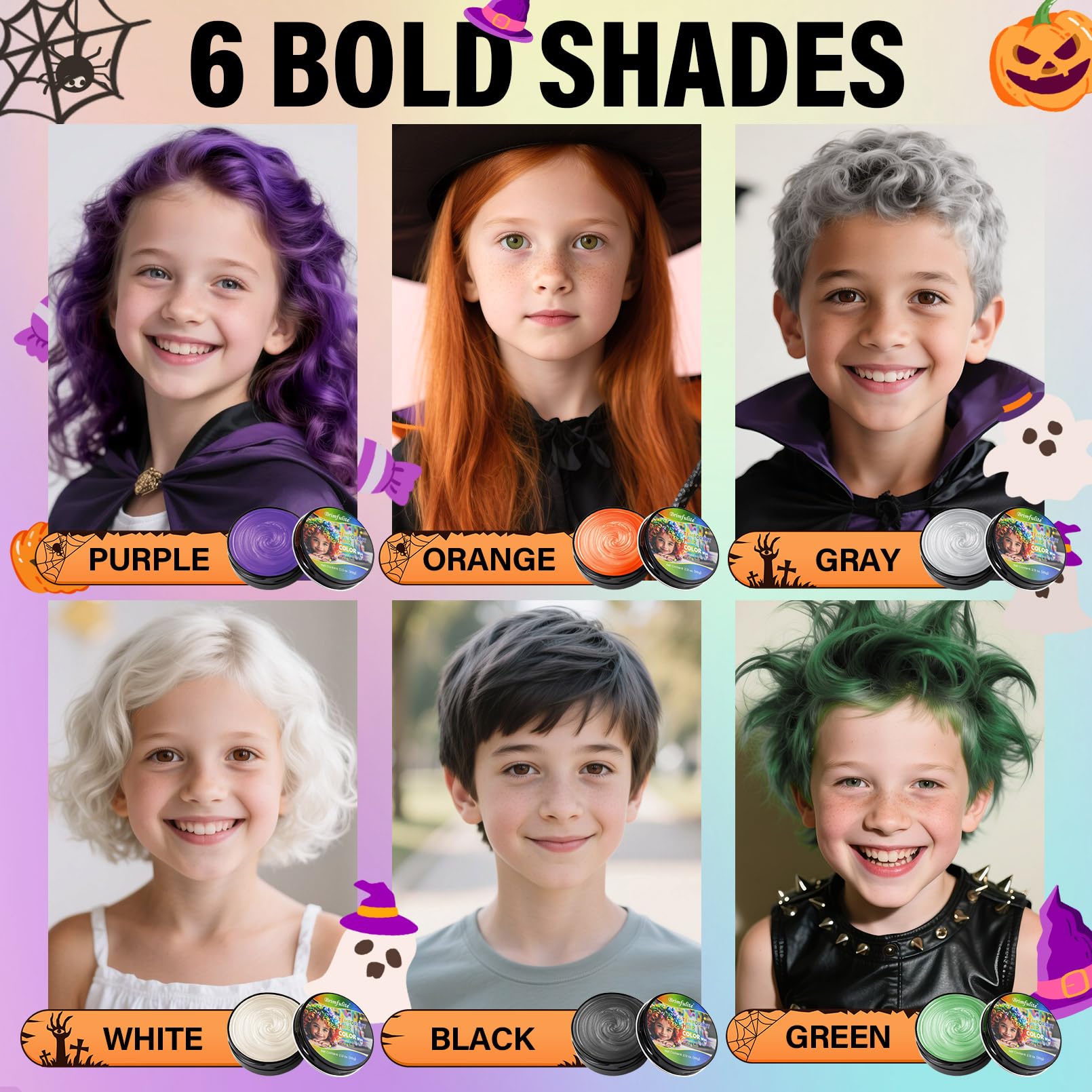 BRIMFULITE eight-color palette enables diverse looks.