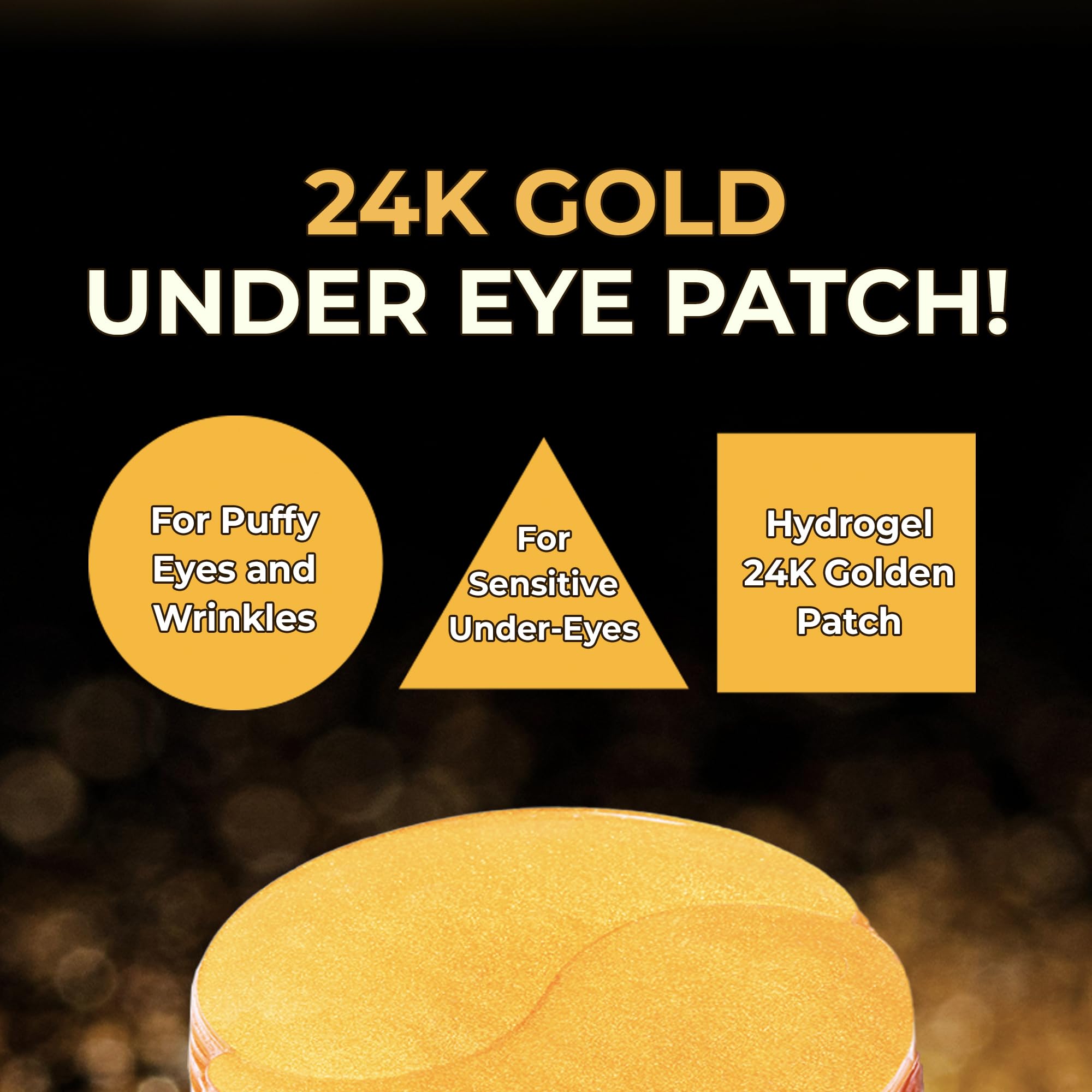 BRING GREEN Netflix Squid Game Edition gold collagen eye patch under-eye shows targeted care for dark circles