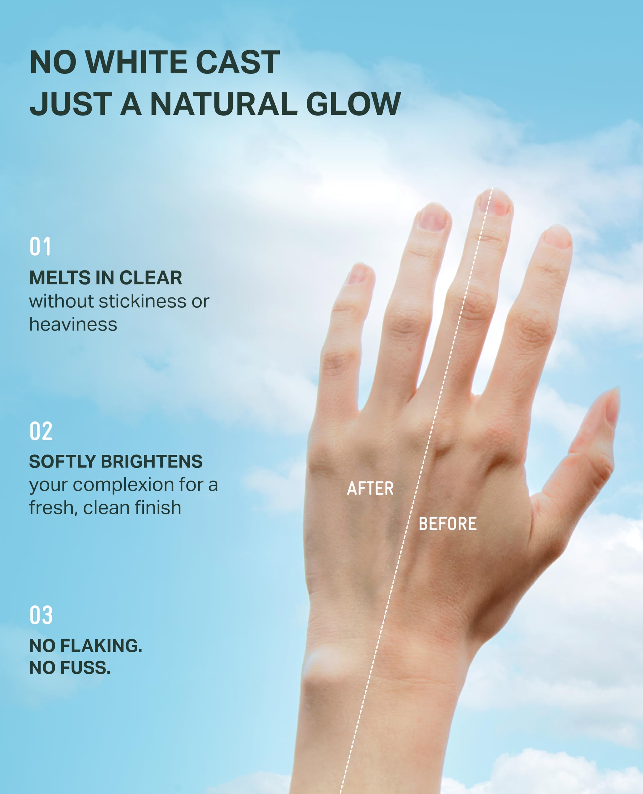 Reef-safe label on BRING GREEN Tea Tree CICA Mineral Sunscreen