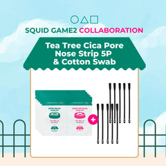 BRING GREEN Tea Tree Cica Pore Nose Strip close-up showing hydrating essence