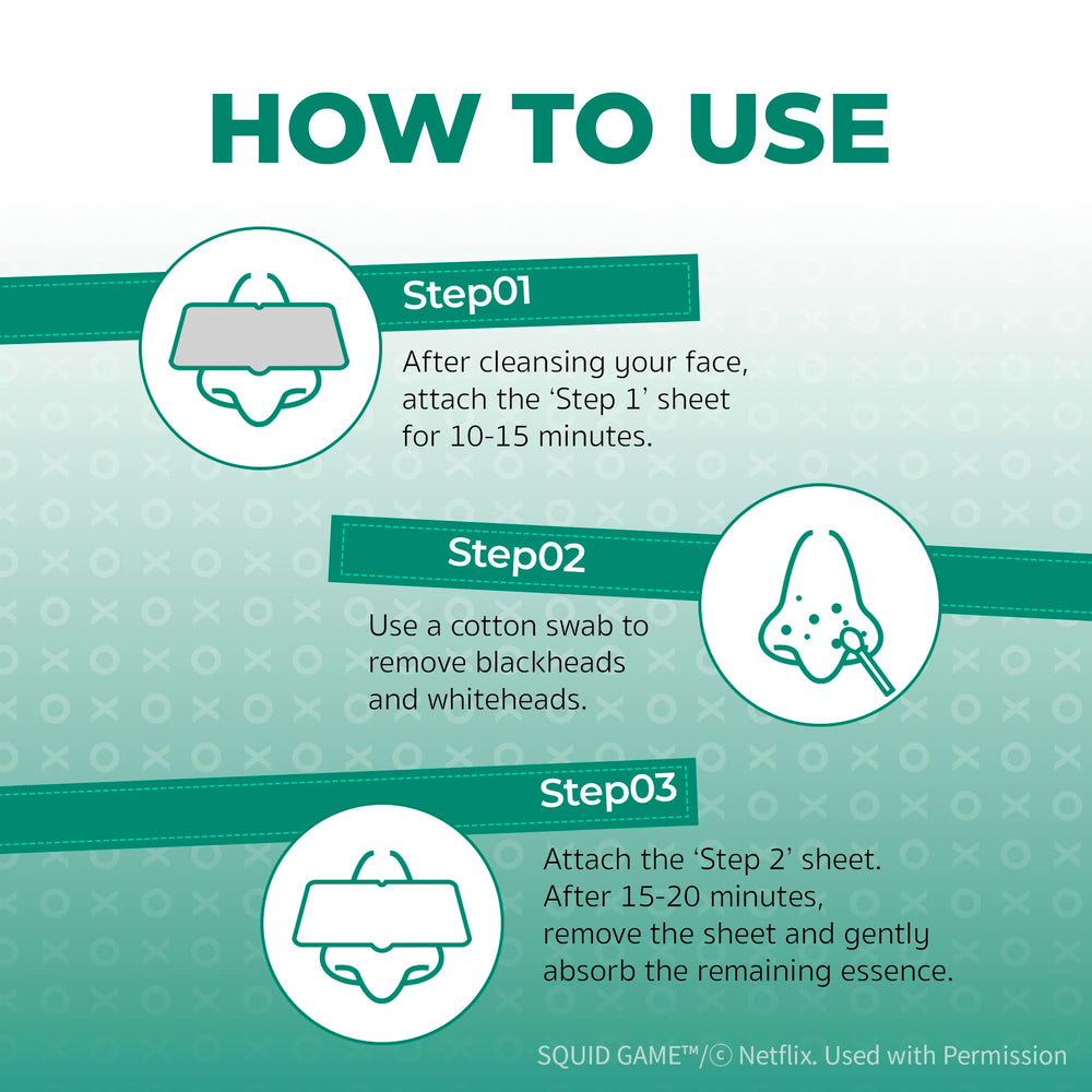BRING GREEN Tea Tree Cica Pore Nose Strip compact travel-pack ready
