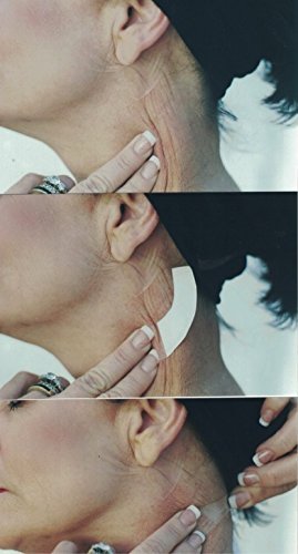 Bring It Up instant neck tightening effect is visible after wearing the tapes.
