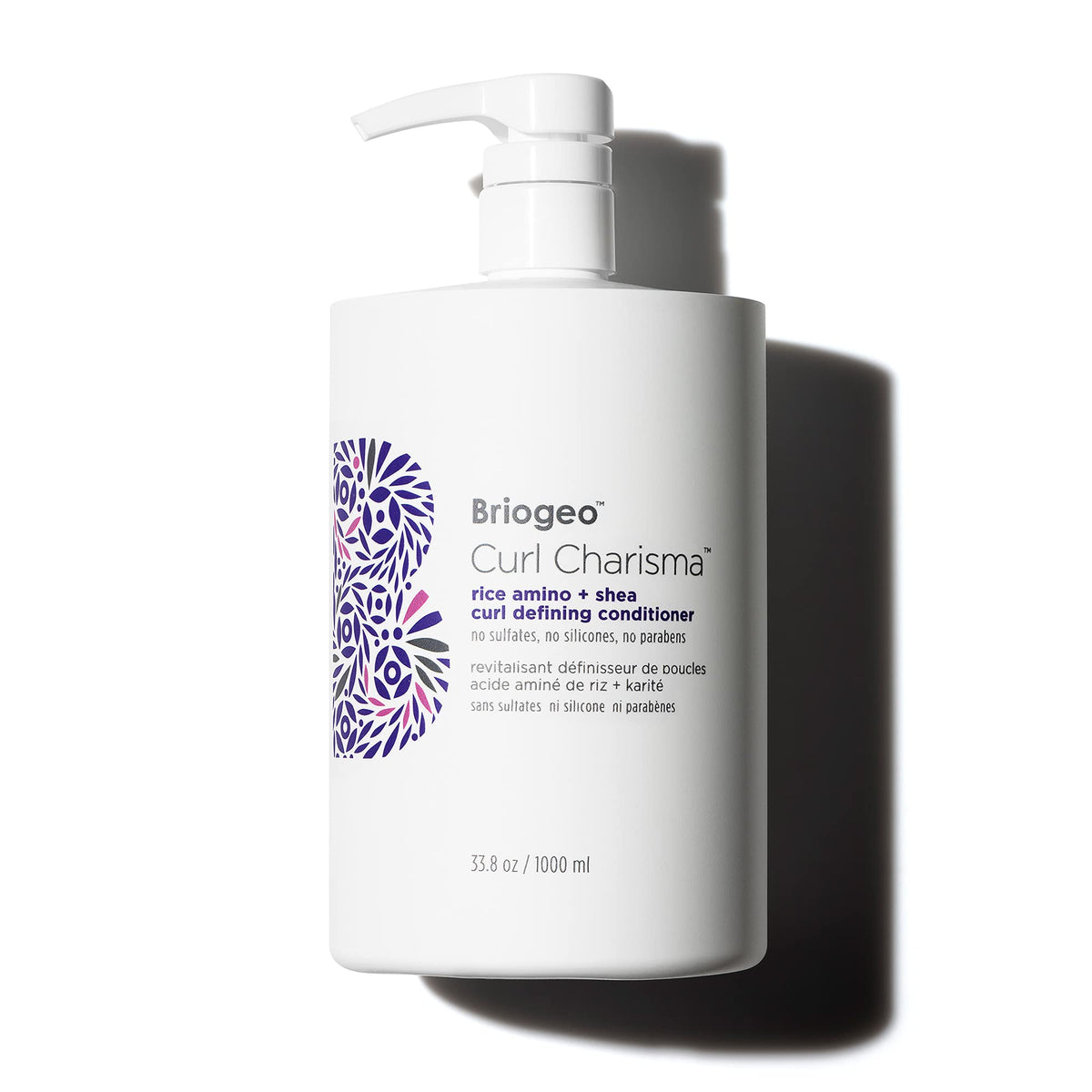 Briogeo Curl Charisma bottle front showing hydrating conditioner for defined curls