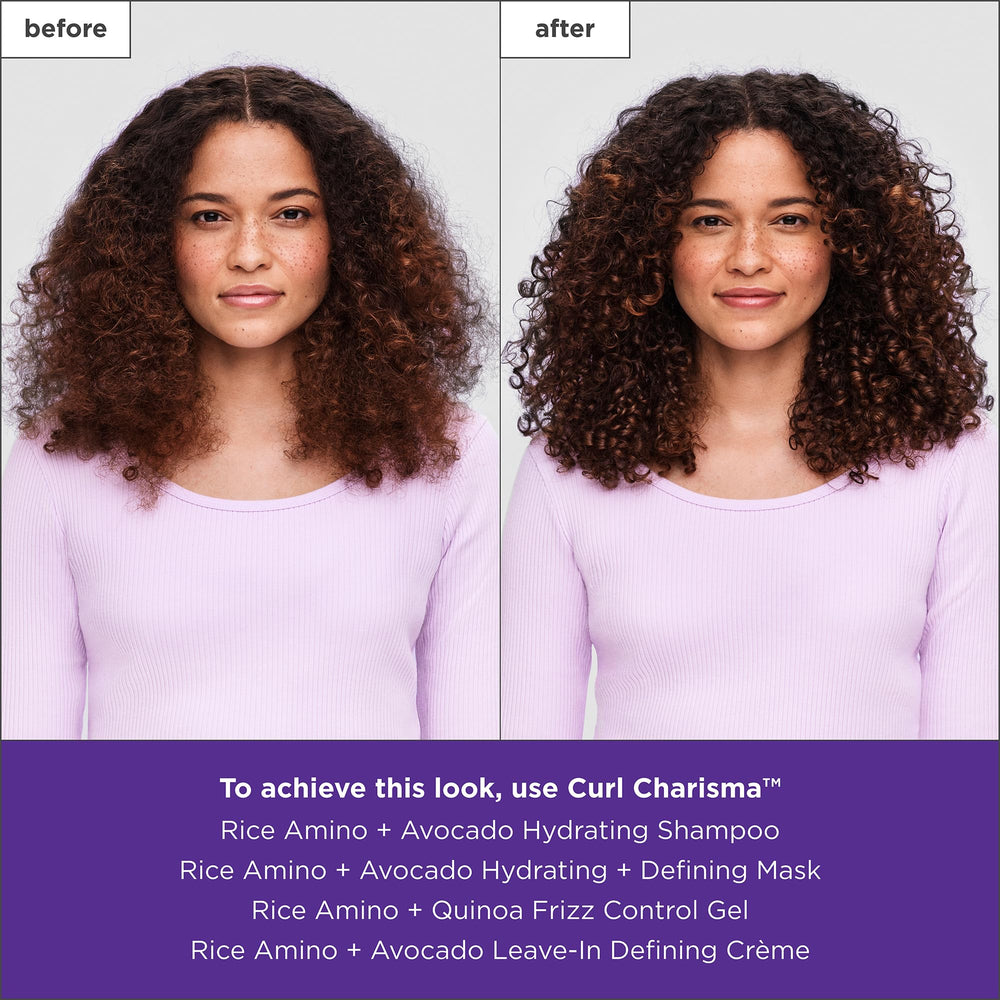 Briogeo Curl Charisma frizz control in humid environment scene