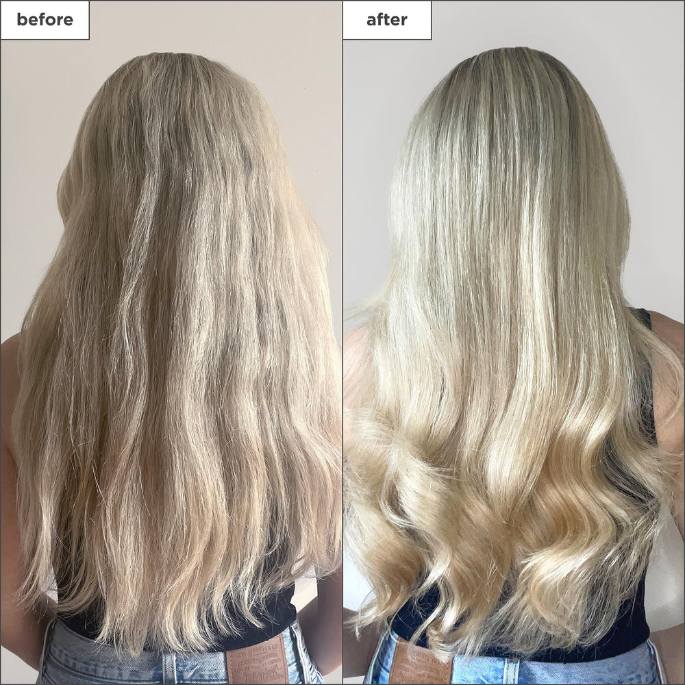 Briogeo Don't Despair, Repair! after-wash look showing smoother, manageable hair