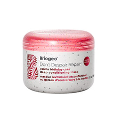 Briogeo Don't Despair, Repair mask jar shows rich conditioning formula