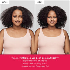Briogeo Don't Despair, Repair! oil on damp hair adds healthy-looking shine