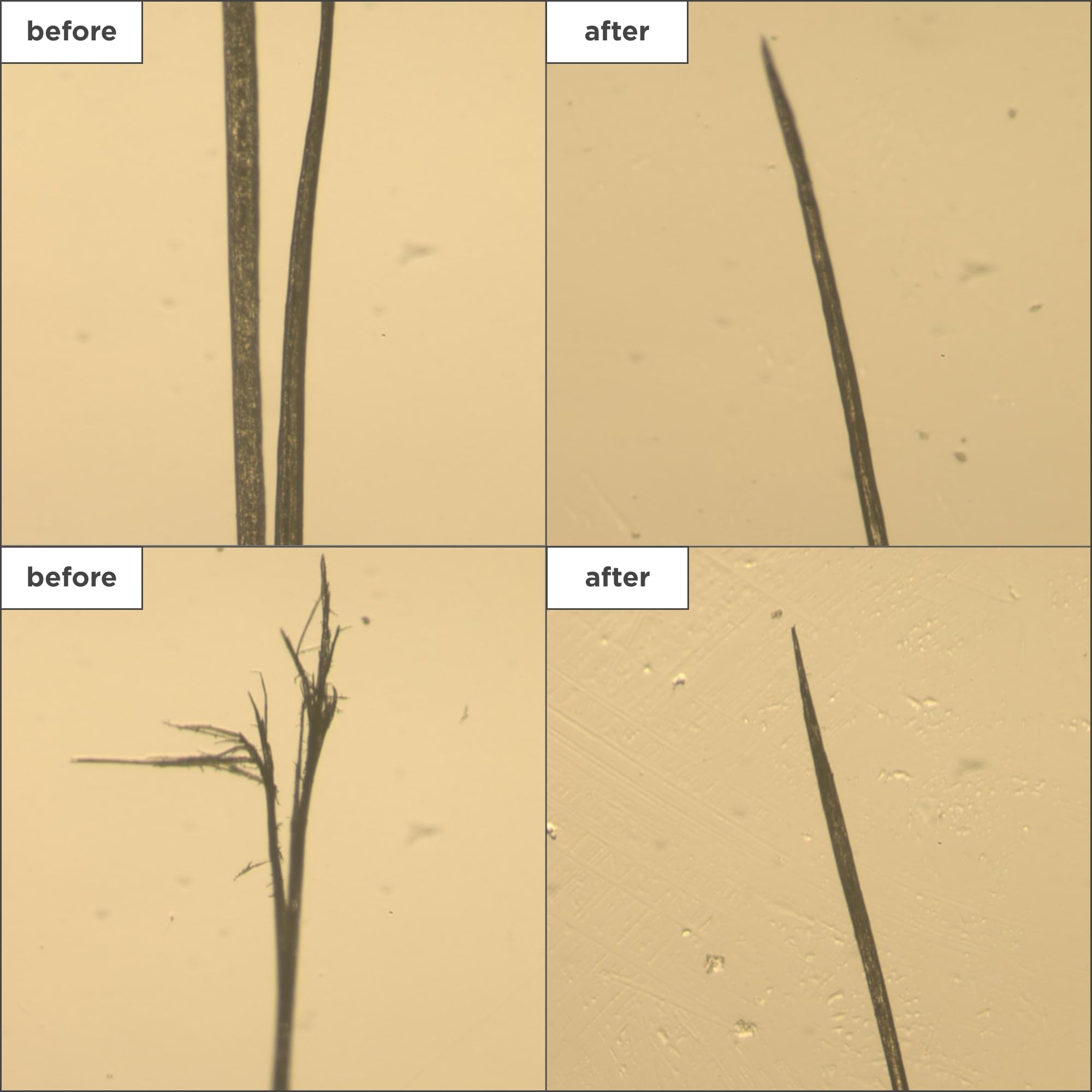 Briogeo Don't Despair, Repair! oil on hair strands highlights shine and smoothness