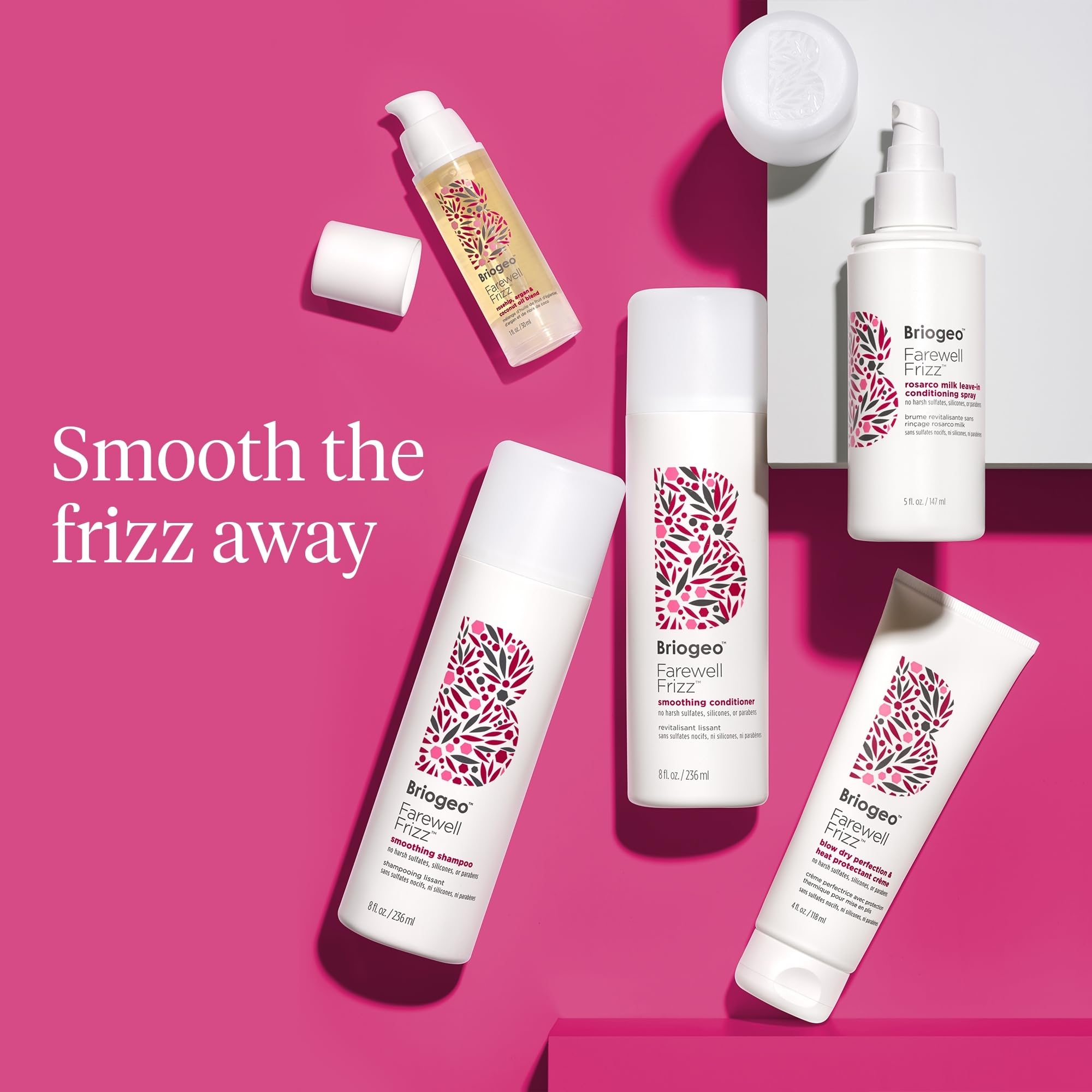 Hair texture after use appears smoother and more manageable