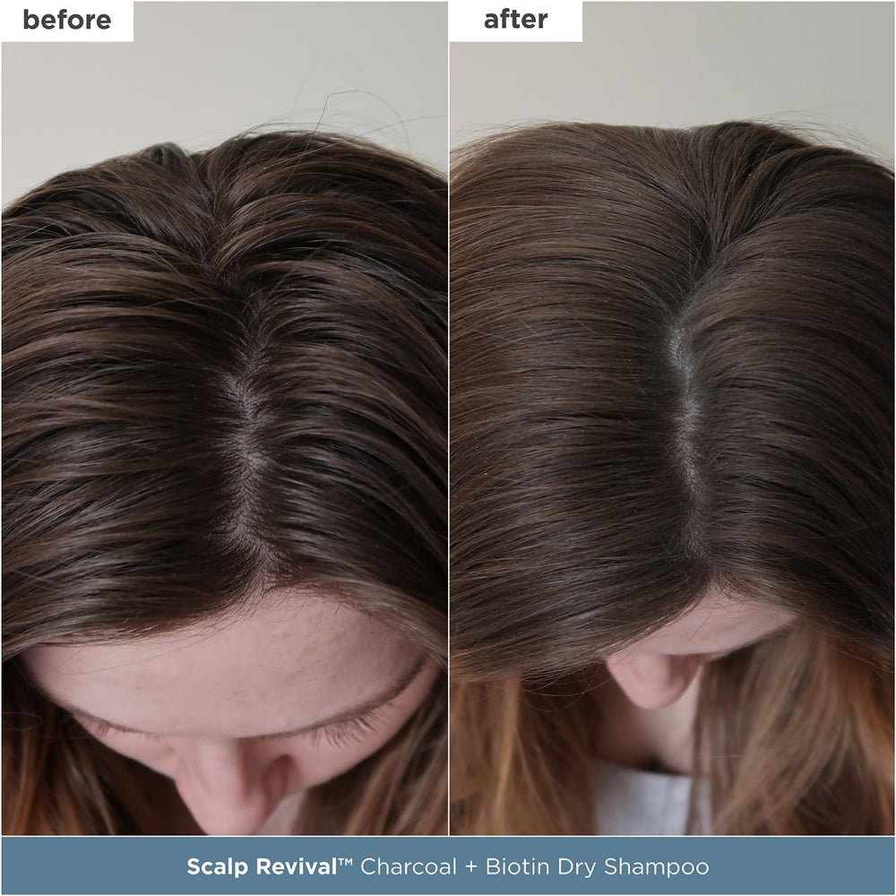 Briogeo Scalp Revival packaging showing three-step routine for scalable care