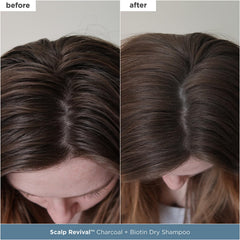 Briogeo Scalp Revival packaging showing three-step routine for scalable care