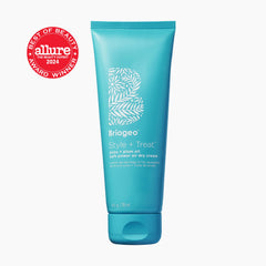 Vegan cruelty-free Briogeo packaging visual highlighting clean formula