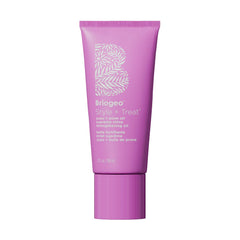 Briogeo Style + Treat Yuzu + Plum Supreme Shine oil bottle shows silicone-free shine for curly hair