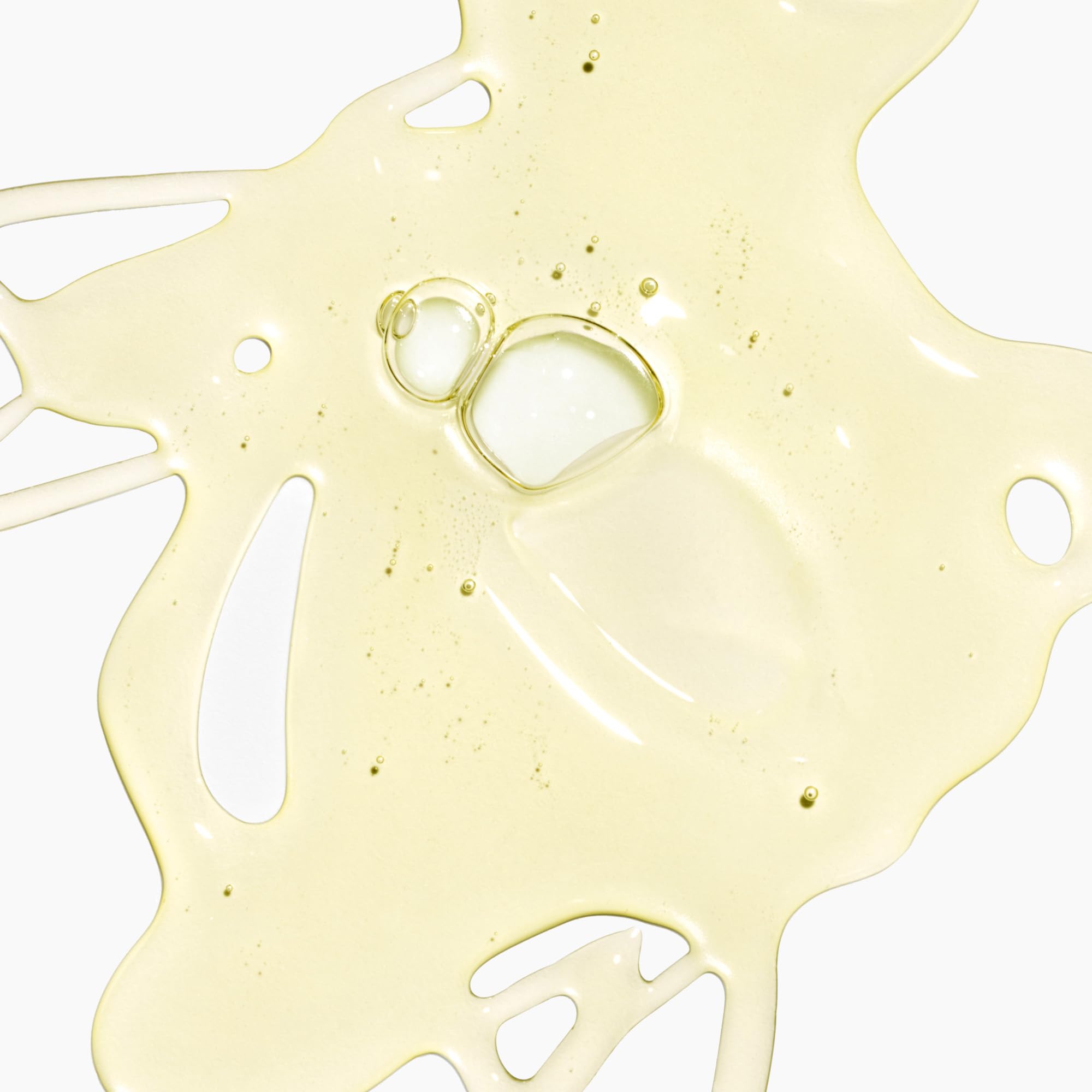 Briogeo Superfoods coconut oil droplet highlighting moisture