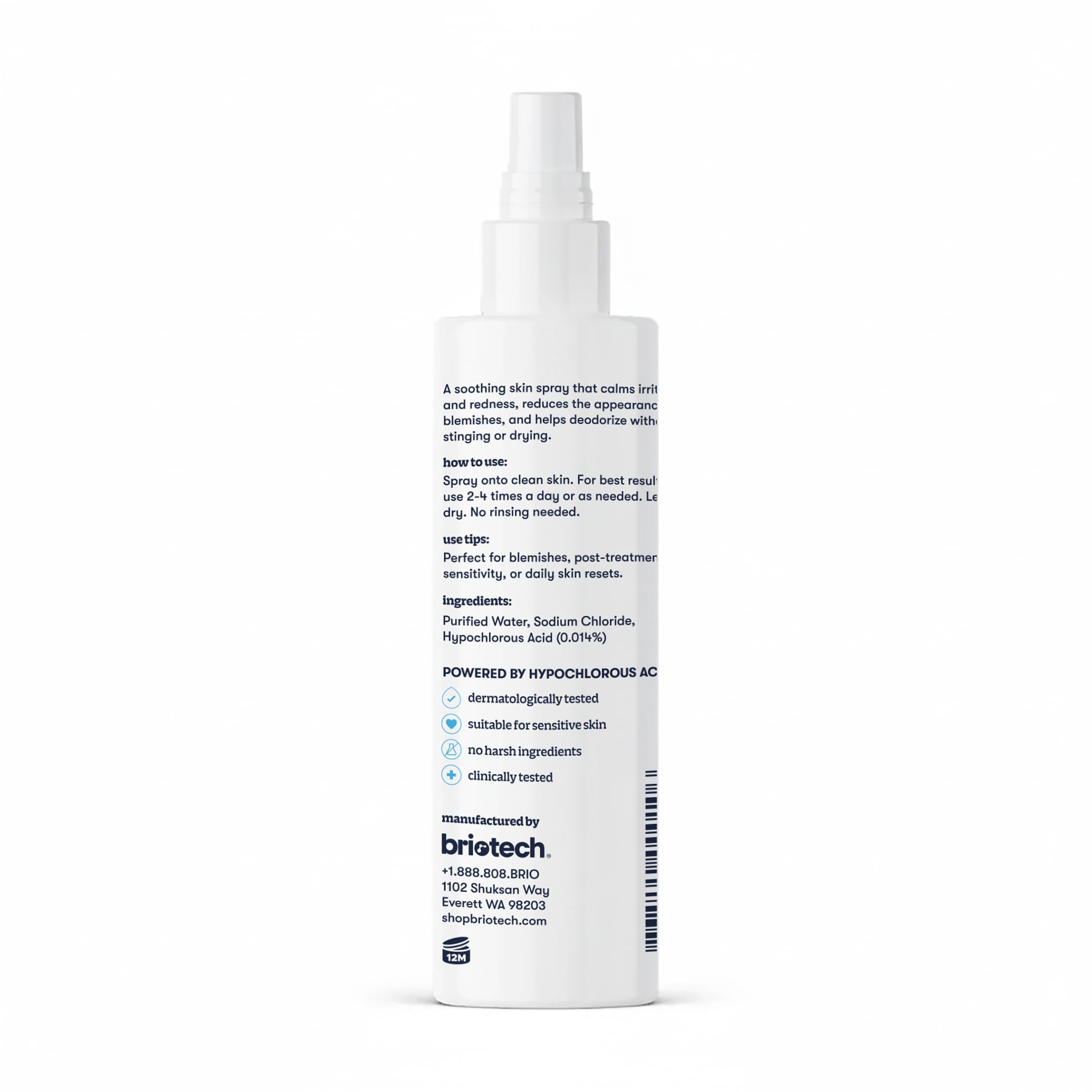 Full-body application for head-to-toe soothing routine