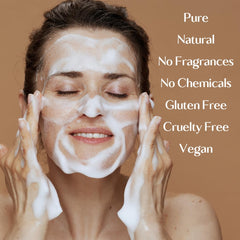 Brittanie's Thyme unscented formula emphasizes gentle cleansing for sensitive skin and families