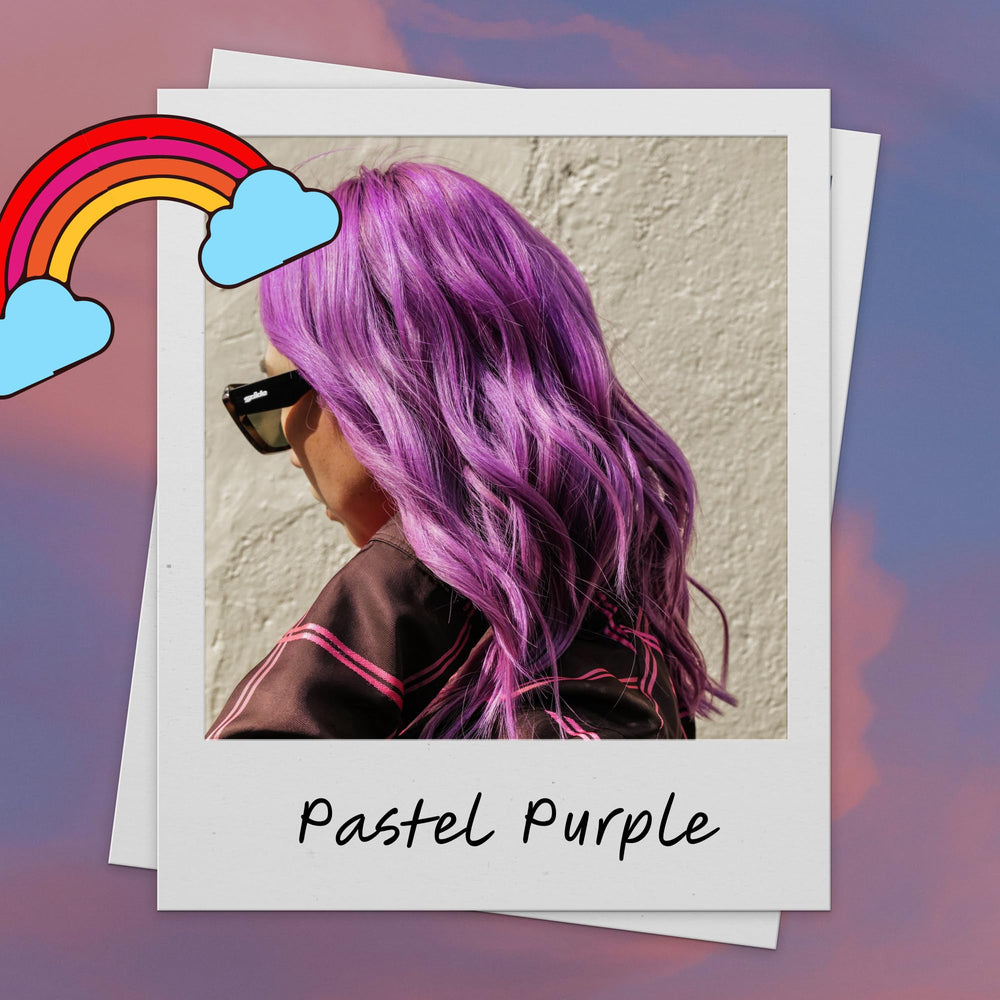BRITE pastel purple swatches show mix-and-match shades for personalized looks