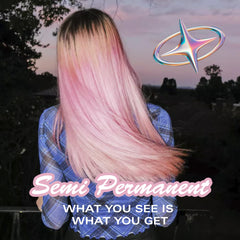 Brite Rose Instant Color final look on pre-lightened hair reveals a silky, vibrant rose shade