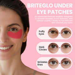 Briteglo Centella patches nourish delicate under-eye skin and support resilience.