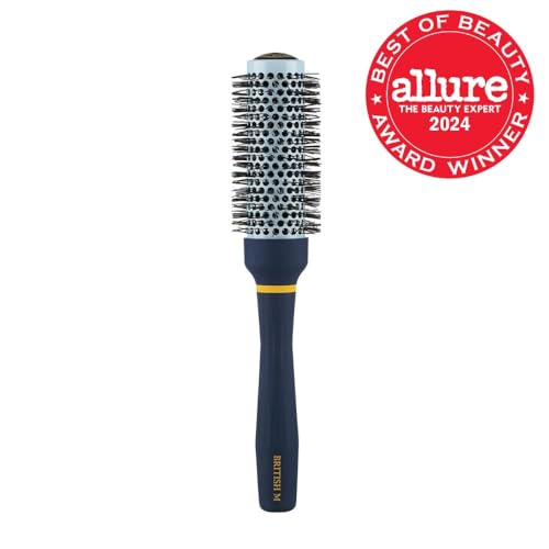 British M curling ceramic brush 33mm in-hand for quick blowouts