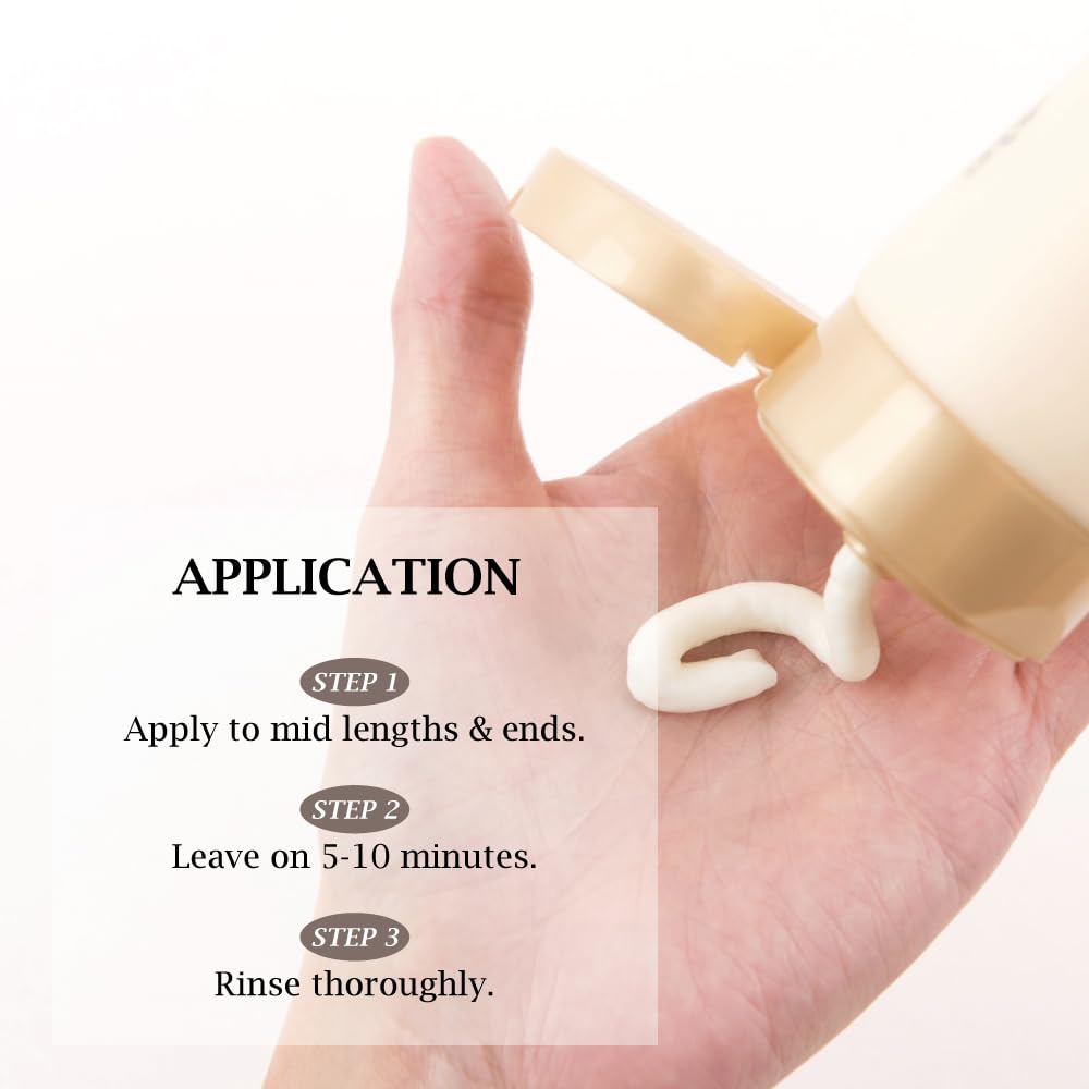 BRITISH M Hydrate Hair Butter application demonstrates multitasking use as mask or leave-in.