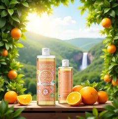 Two 32oz Brittanie's Thyme castile refill bottles for long-lasting natural cleaning.