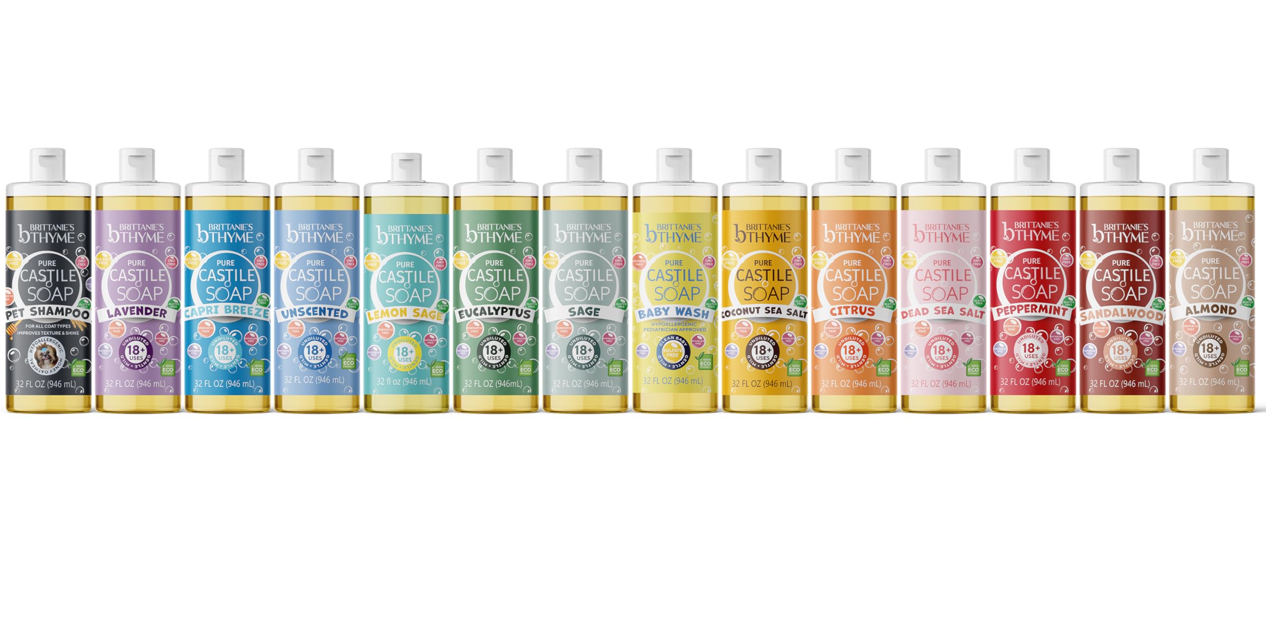 Brittanie's Thyme emballage recharge éco-responsable.