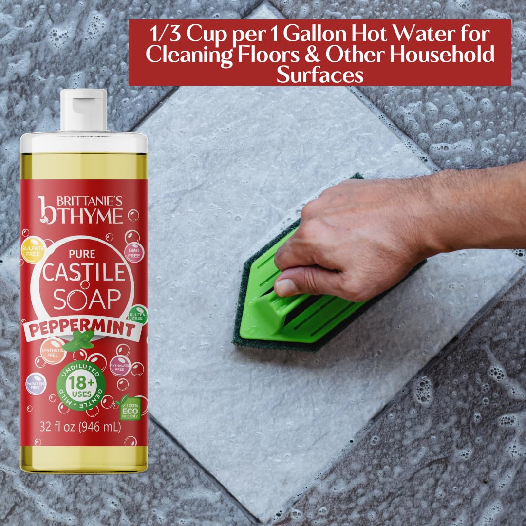 Ingredients highlight olive oil, coconut oil and peppermint essential oil.