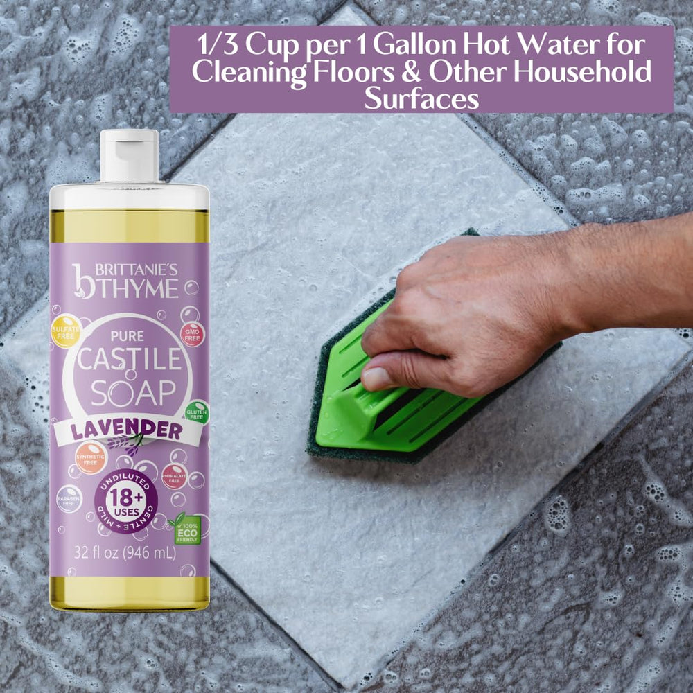 Brittanie's Thyme utilisation polyvalente pour mains, corps et cheveux.