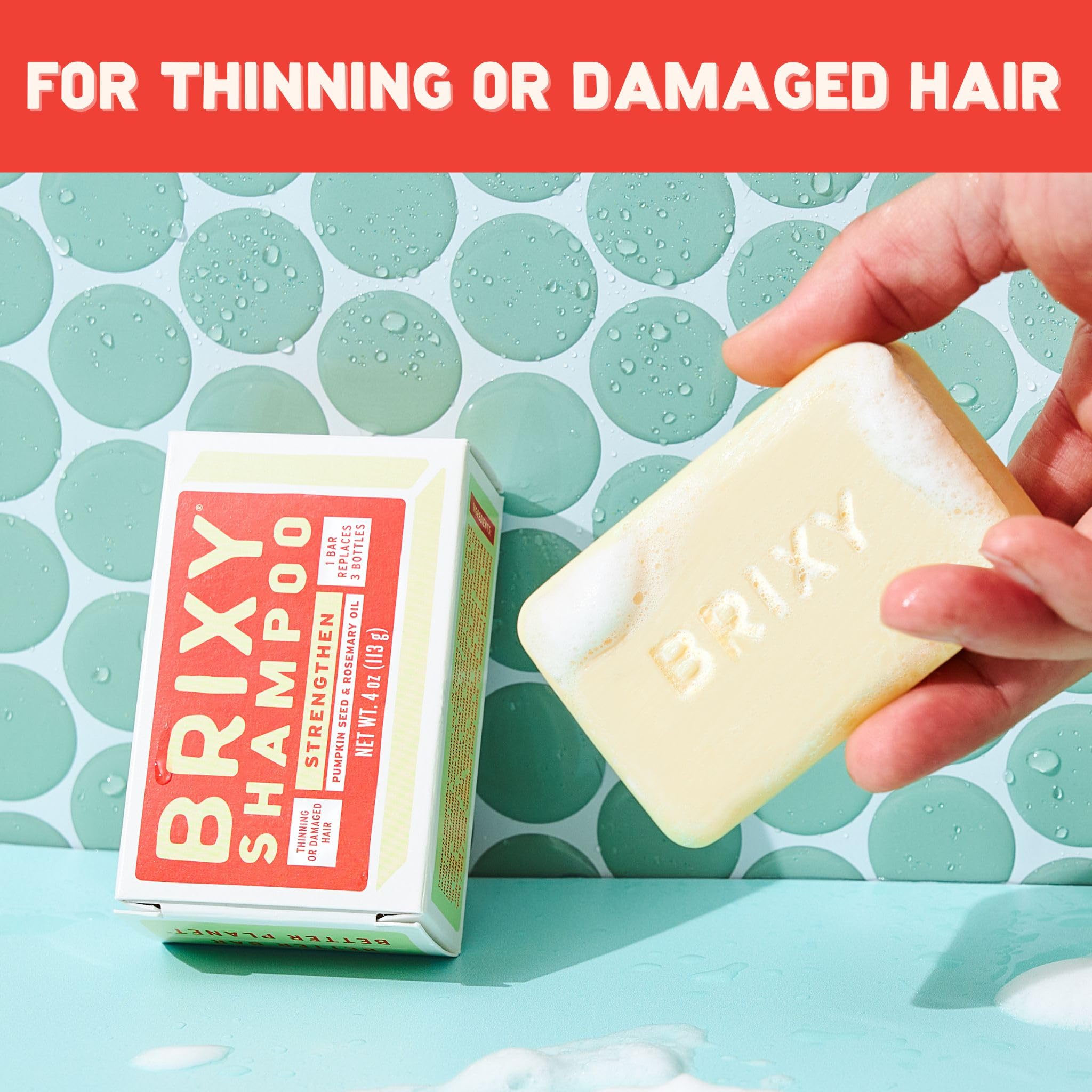 BRIXY pH-balanced formula supports scalp ecology for comfortable cleansing