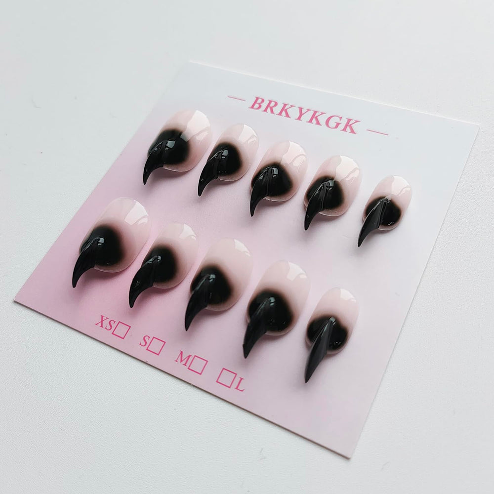 BRKYKGK eagle claw design false nails with strong adhesion