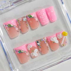 BRKYKGK jelly glue sheet and tools for fast nail attachment