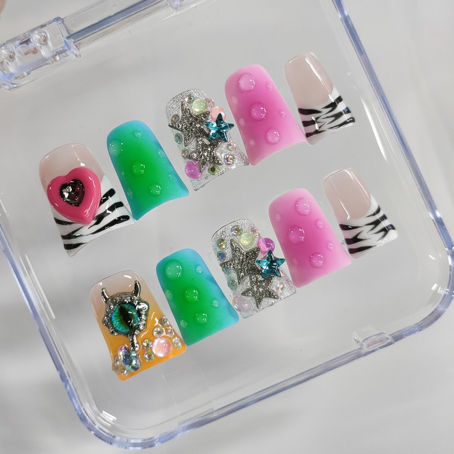BRKYKGK quick-apply nails for salon-like results at home