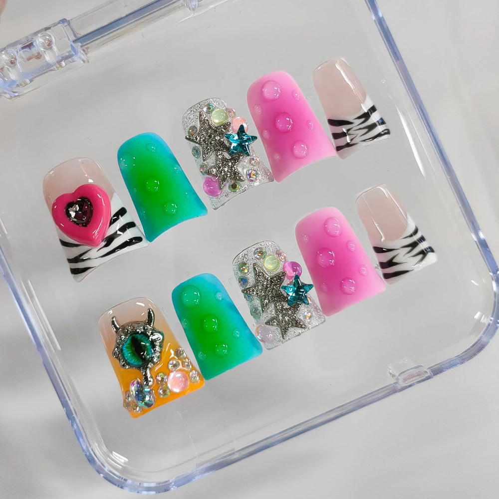 BRKYKGK quick-apply nails for salon-like results at home