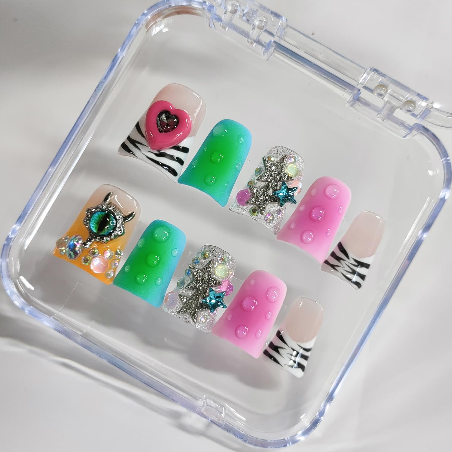BRKYKGK thick acrylic finish provides durable daily wear