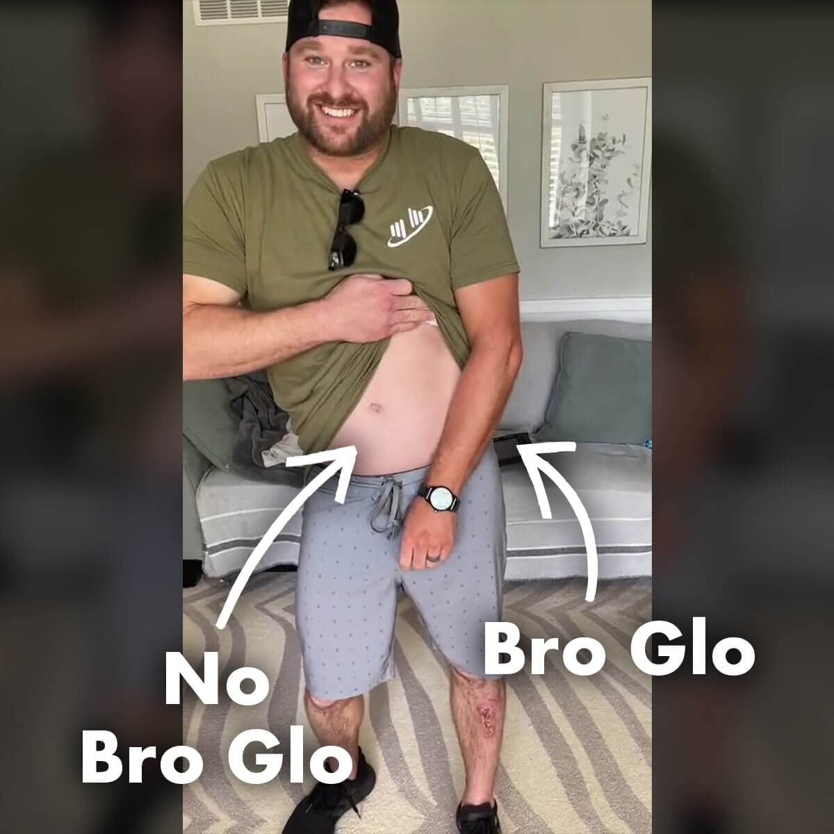 Bro Glo quick-dry formula delivers a believable bronze without mess.