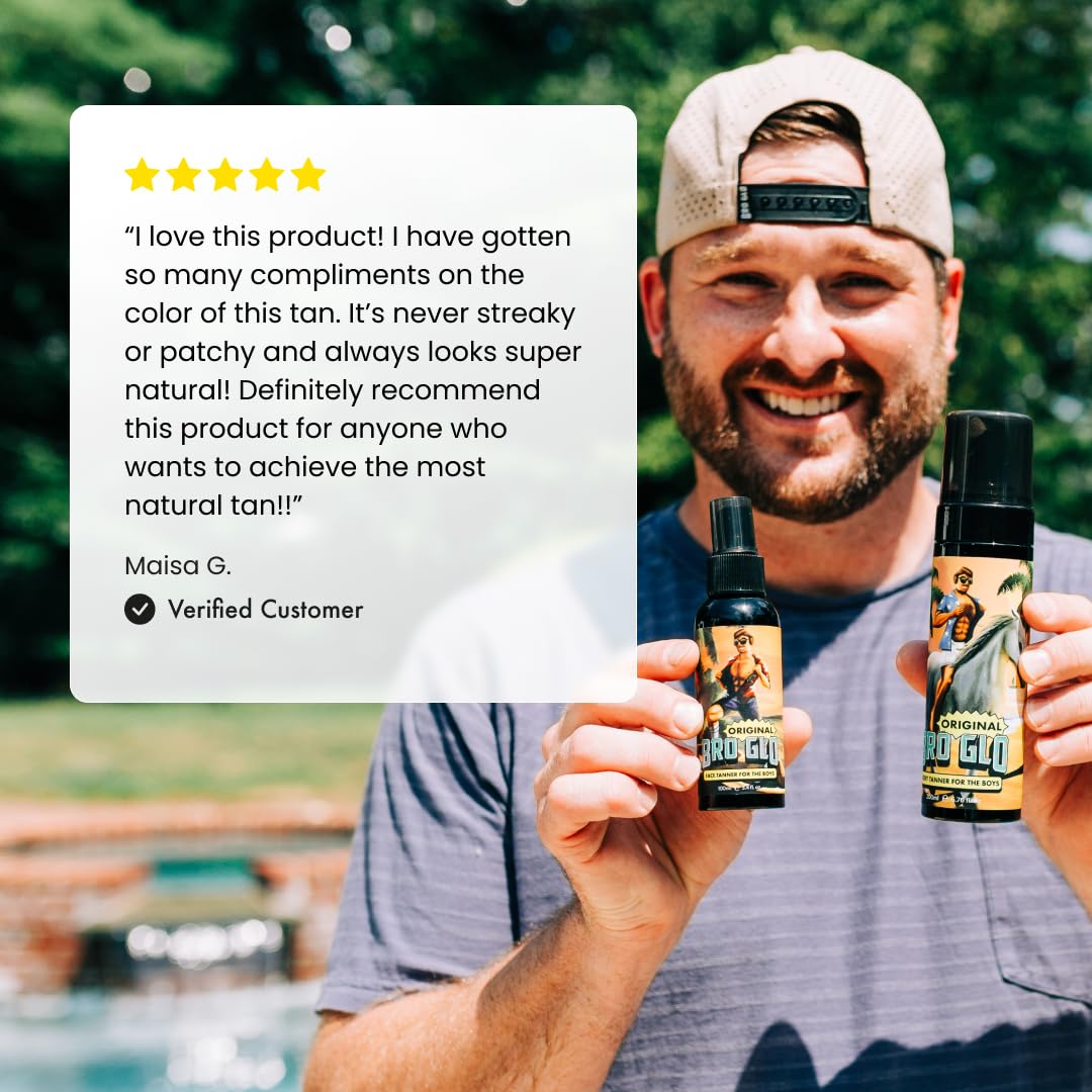 Bro Glo oil-free mousse leaves skin fresh and comfortable.