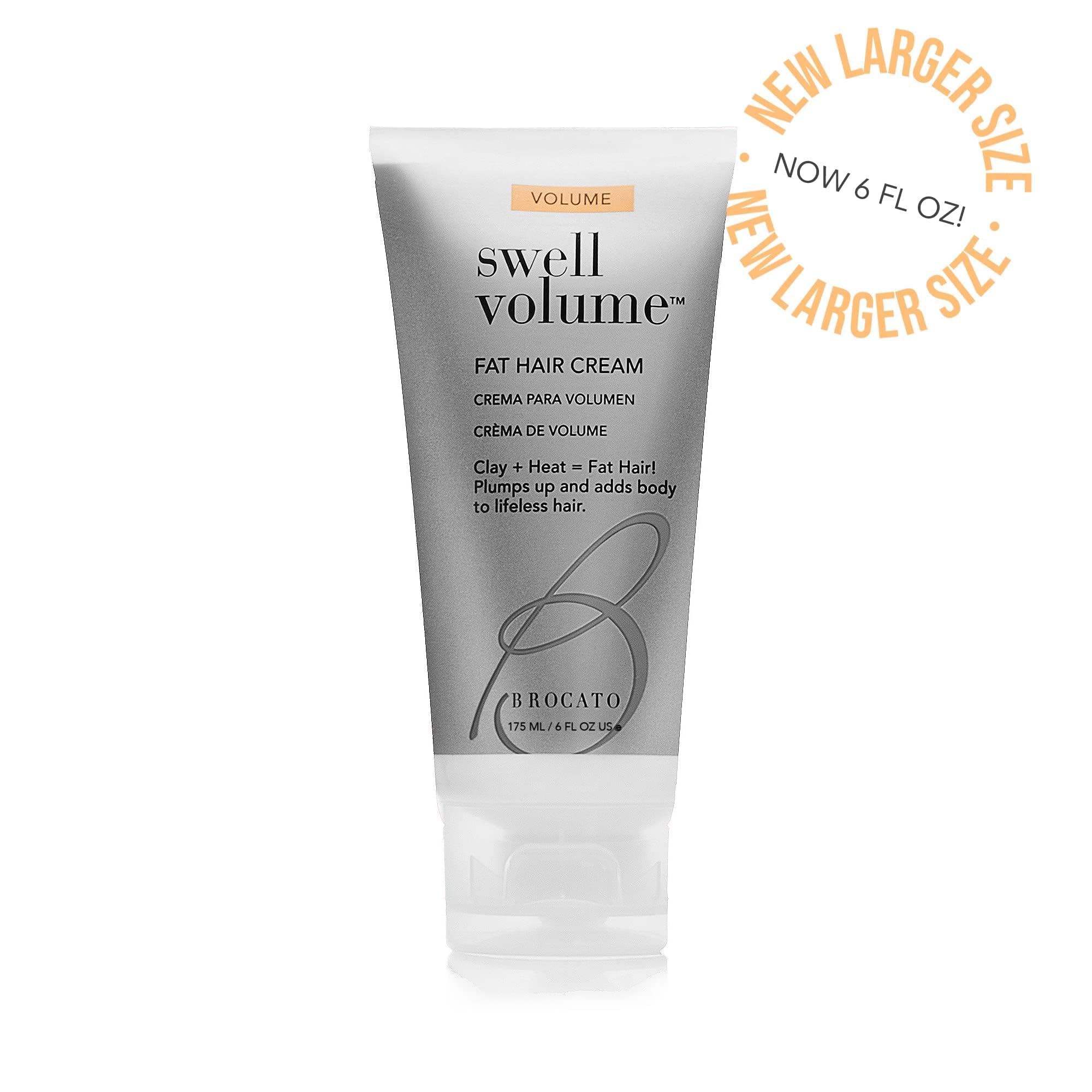 Close-up texture of Brocato Swell Volume Clay-based cream