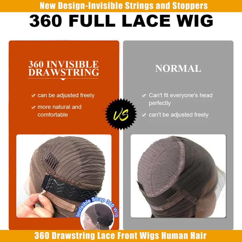 Brofiri honey blonde wig back view highlighting ombre depth and length