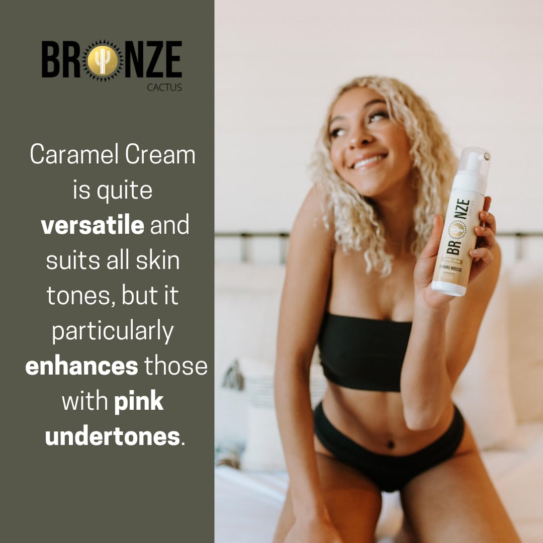 Bronze Cactus Caramel Cream Tanning Mousse vegan cruelty-free icon