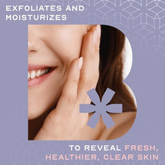 Brooklyn Botany scrub on hands illustrates moisturizing protection after exfoliation.