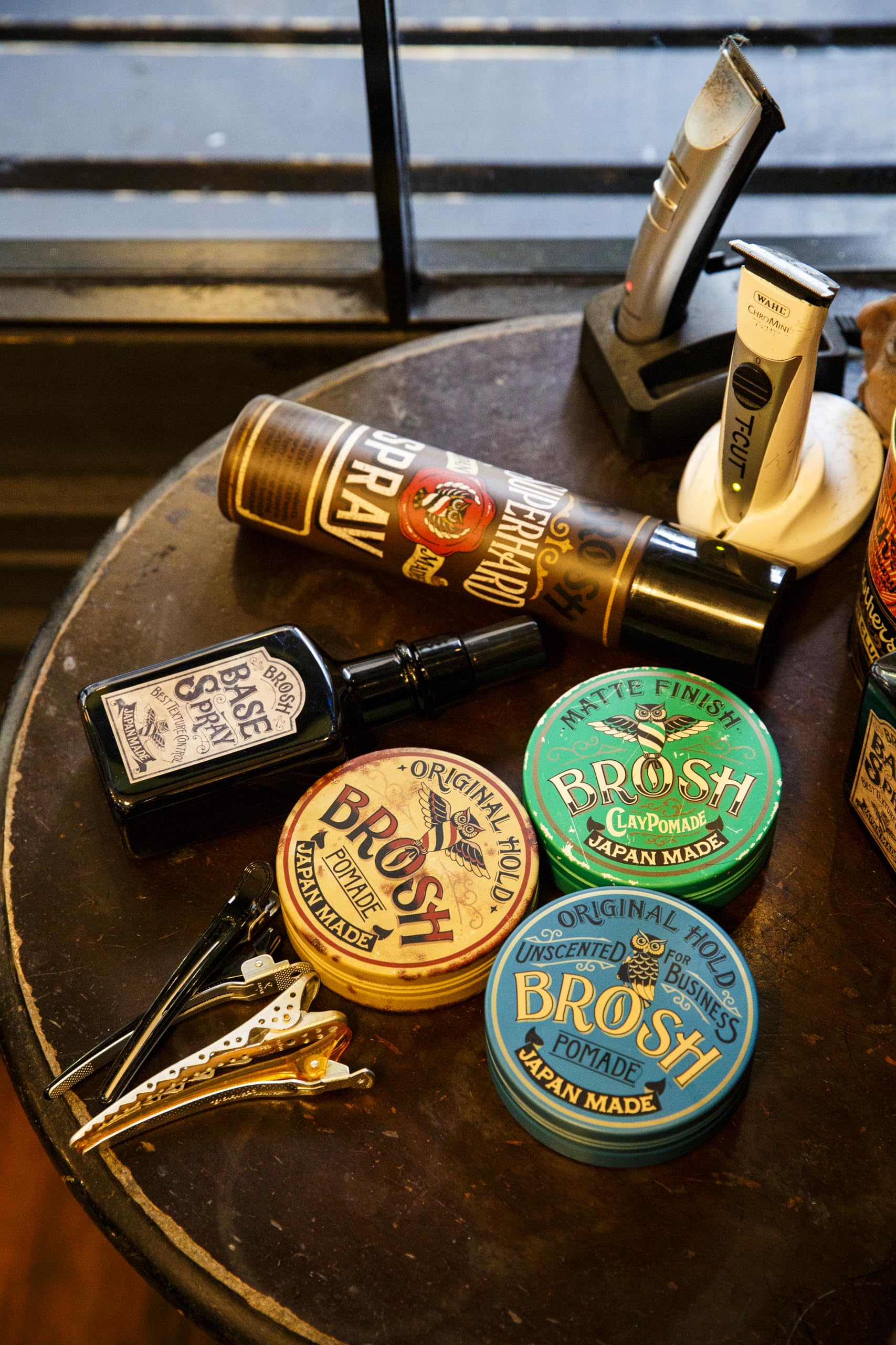 BROSH scent in bottle offers a fresh, subtle fragrance.