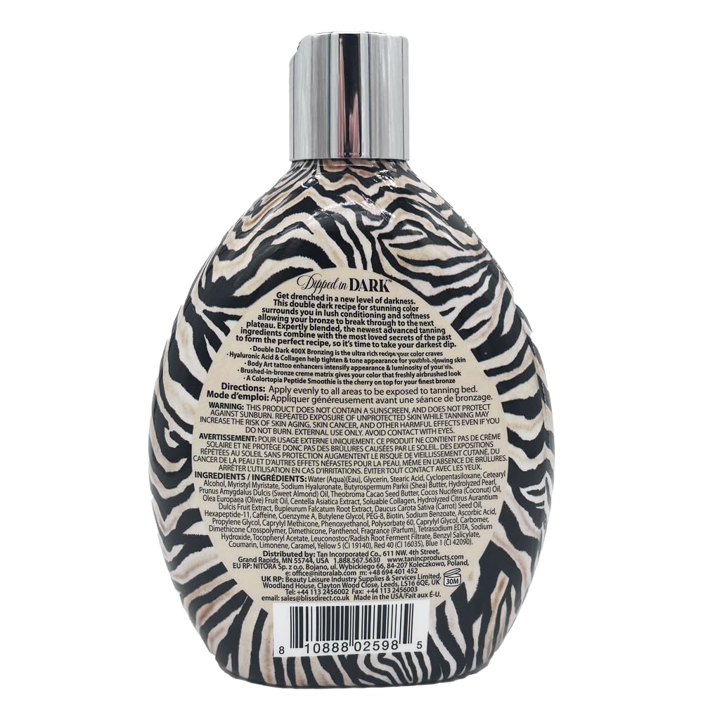 Brown Sugar 400x bronzer-cream highlighting intense color development
