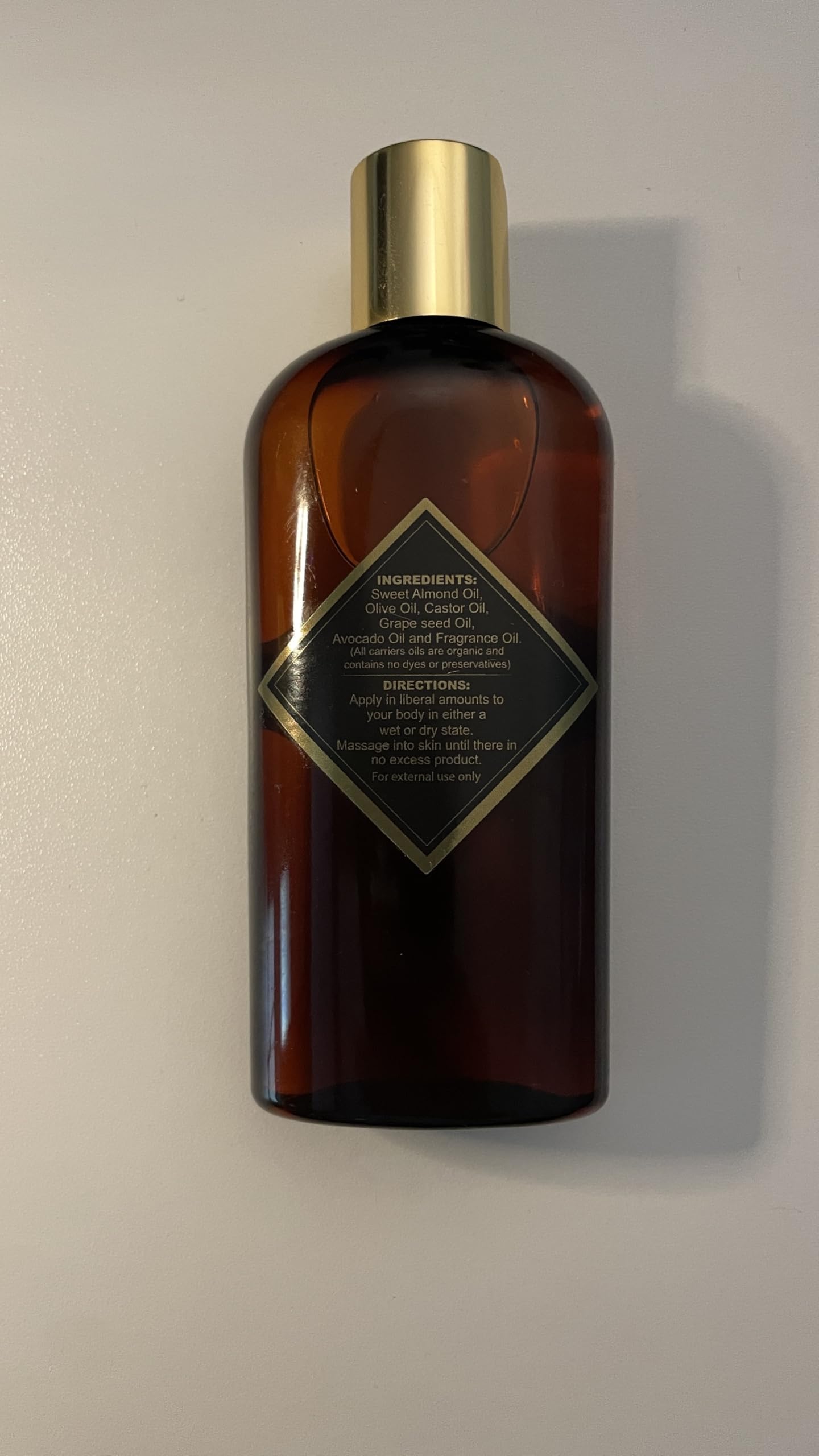 Brown Sugar Babe Marry Me Body Oil gift set display