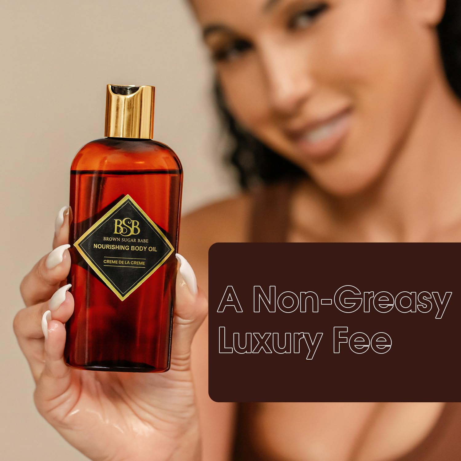 Brown Sugar Babe packaging box displays premium USA-made beauty product.