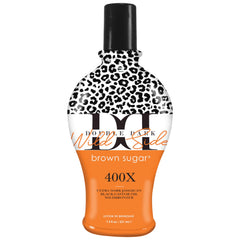 Brown Sugar DD Wild Side bottle showcasing wildbronzer for a deep bronze and radiant skin tone.
