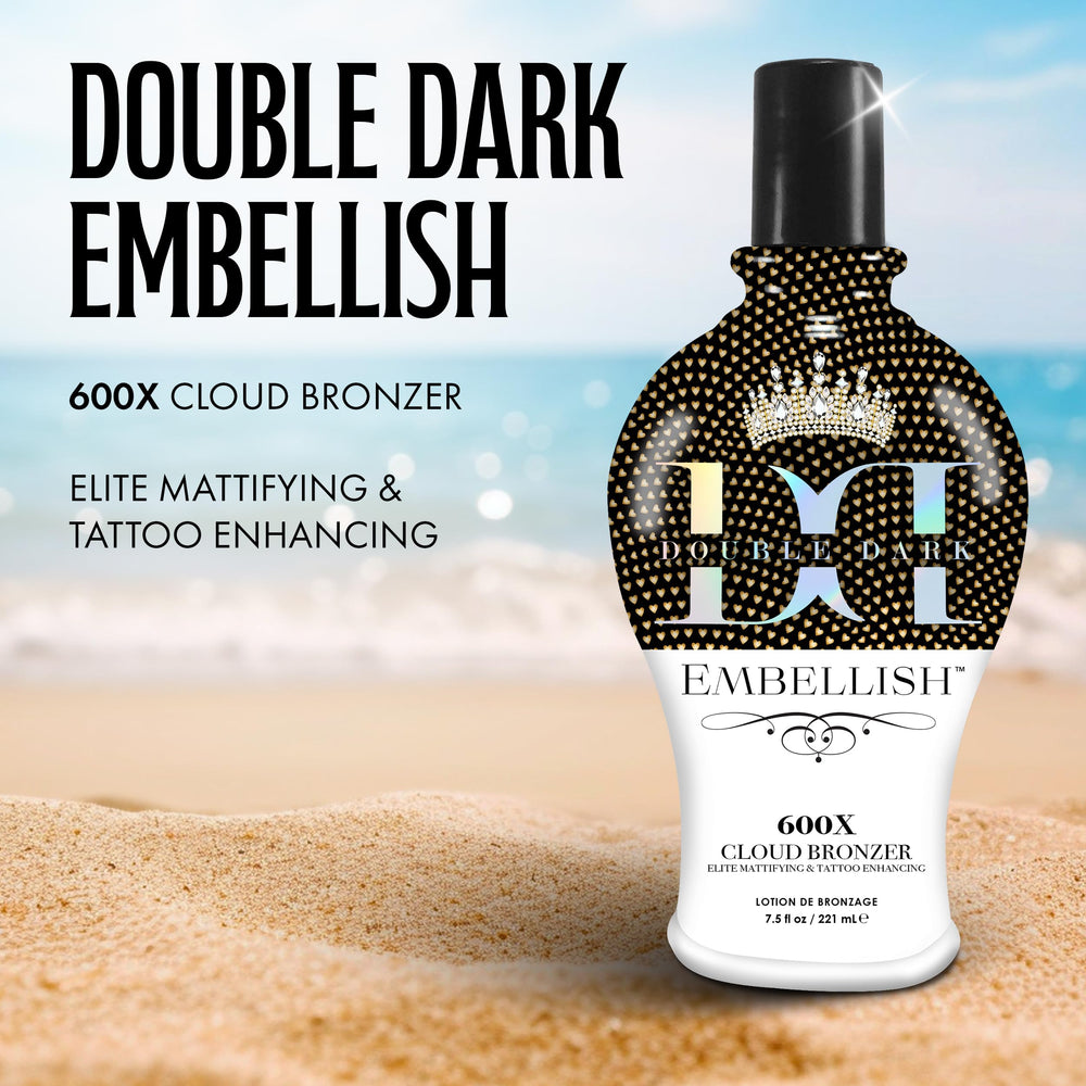 Brown Sugar Embellish Cloud Bronzer texture detail highlights smooth, even application for flawless contour.
