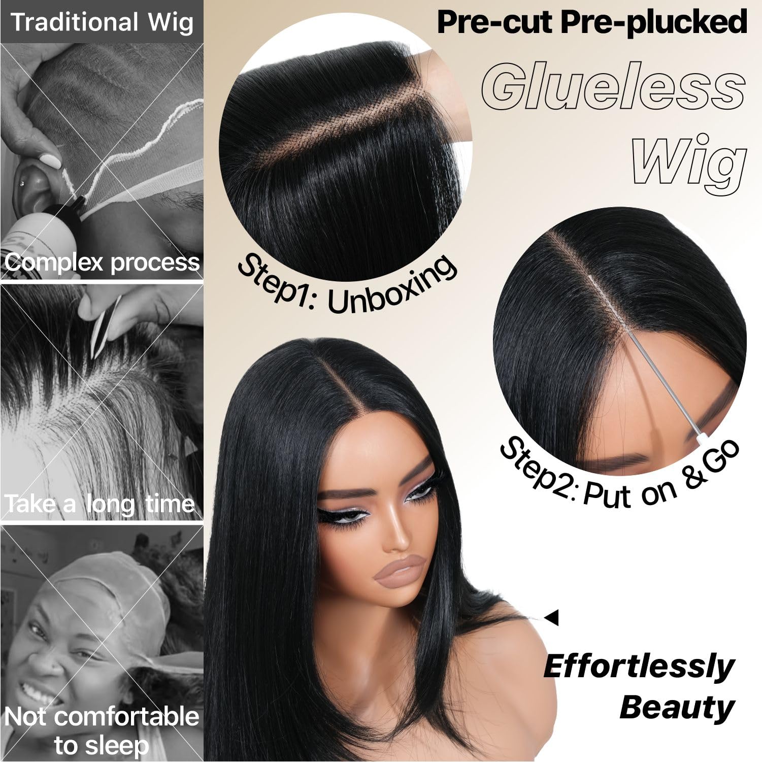 BrownBomb heat-resistant synthetic fibers feel soft and durable for everyday wear