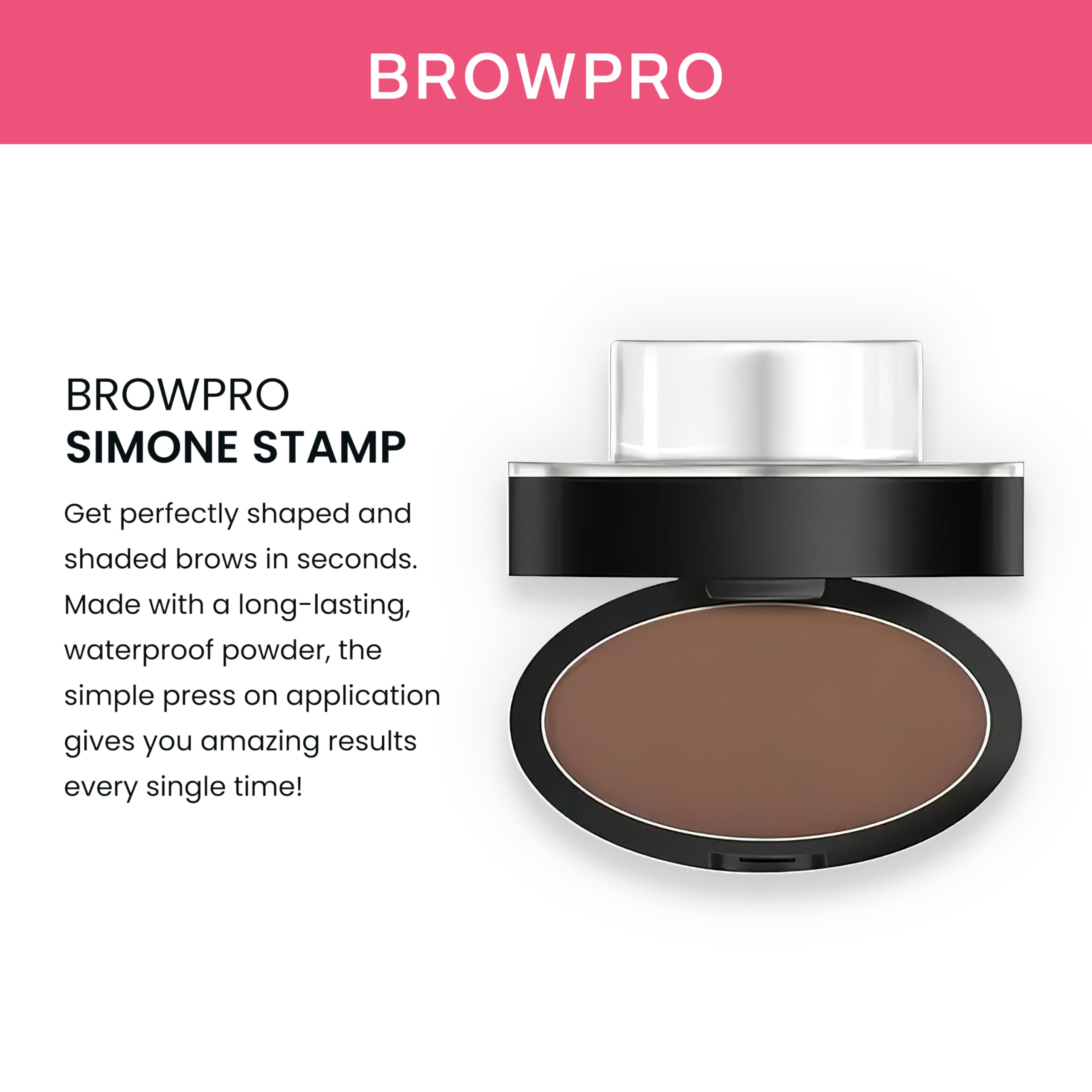 BrowPro Simone Stamp arched brow visual for balanced arch